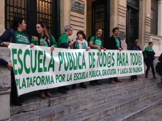 Manifestación en Palencia